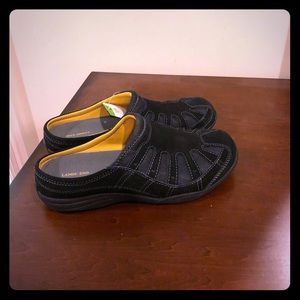 Lands’ End Suede Women’s Clogs